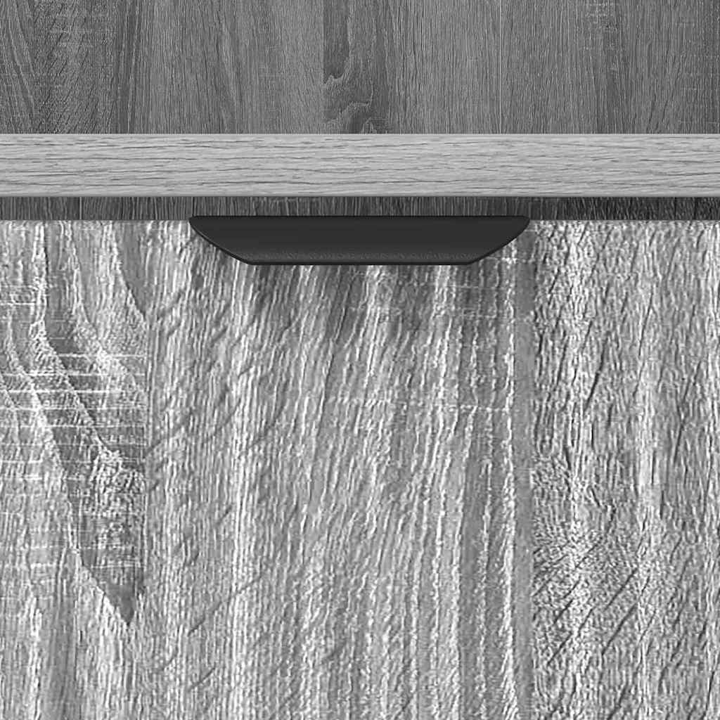 Bedside Table Grey sonoma 49 x 36 x 61 cm Engineered wood