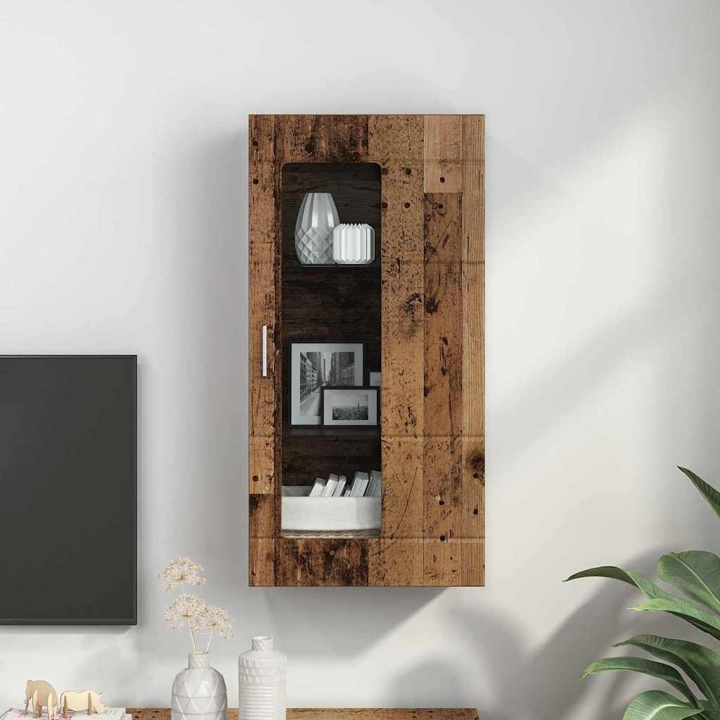 Wall-mounted Cabinet Old wood 55 x 29 x 100 cm Engineered wood