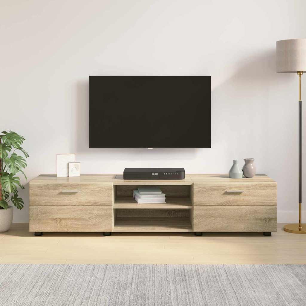 TV Cabinet Sonoma oak 150 x 39 x 30 cm Engineered wood