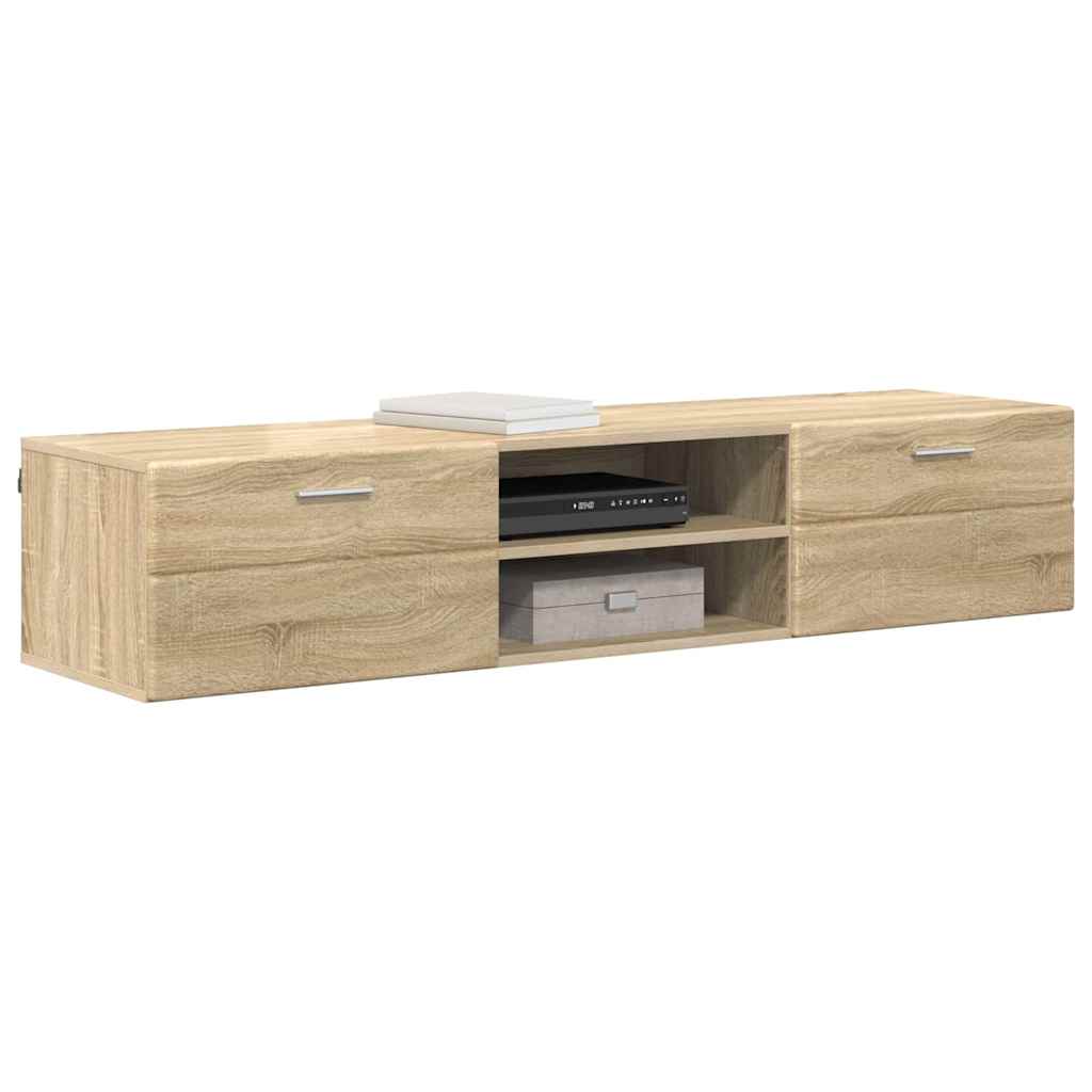TV Cabinet Sonoma oak 150 x 39 x 30 cm Engineered wood