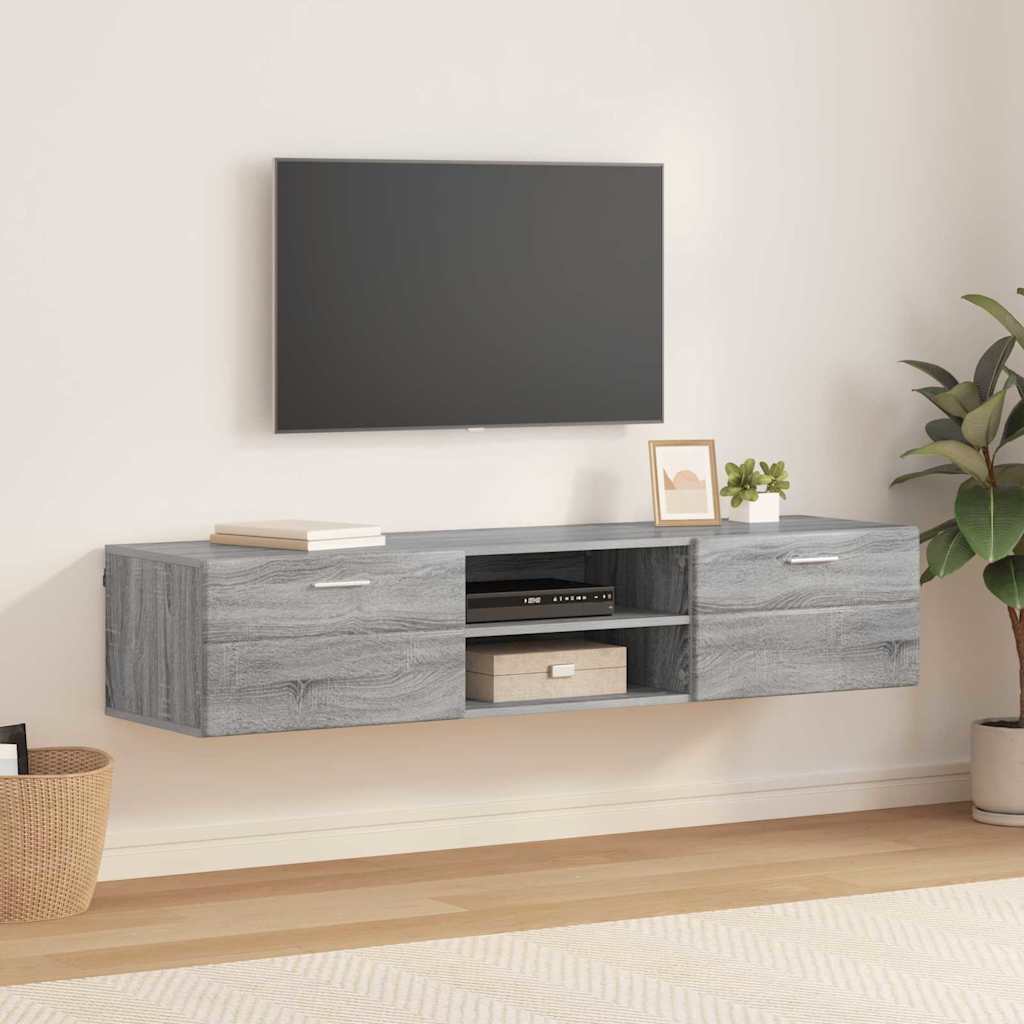 TV Cabinet Grey sonoma 150 x 39 x 30 cm Engineered wood