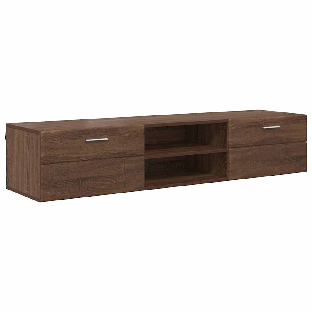 TV Cabinet Brown oak 150 x 39 x 30 cm Engineered wood
