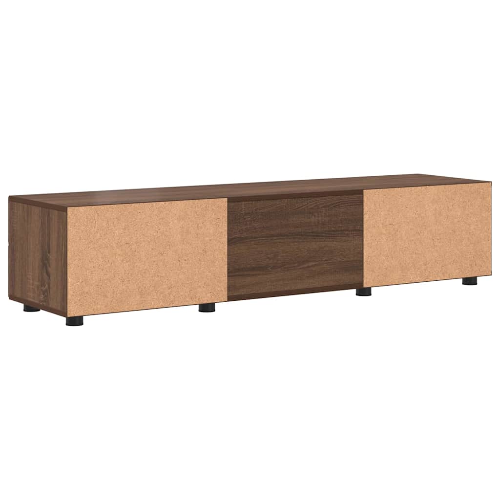 TV Cabinet Brown oak 150 x 39 x 30 cm Engineered wood