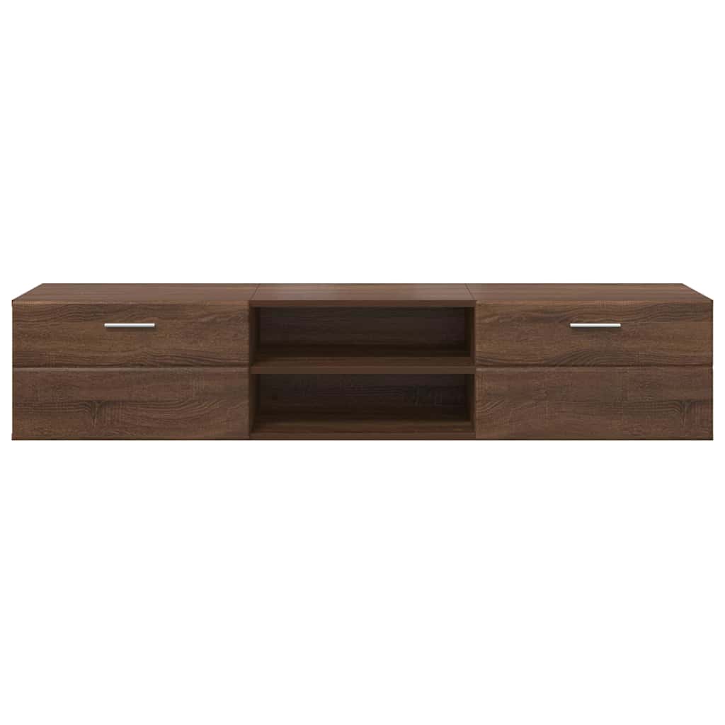 TV Cabinet Brown oak 150 x 39 x 30 cm Engineered wood