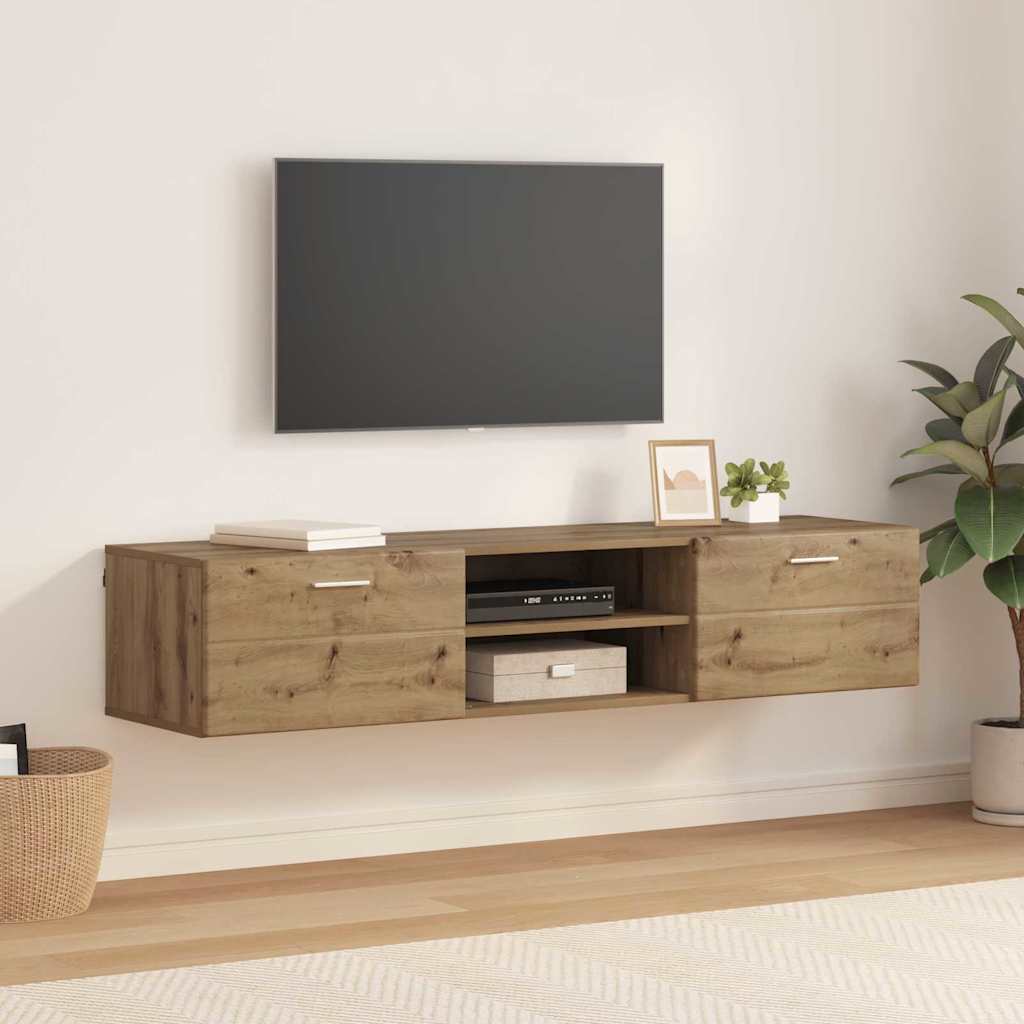 TV Cabinet Artisan oak 150 x 39 x 30 cm Engineered wood