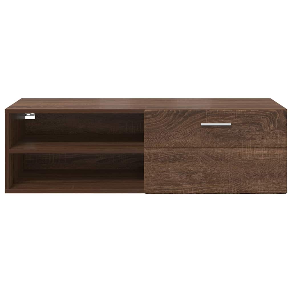 TV Cabinet Brown oak 100.5 x 39 x 30 cm Engineered wood
