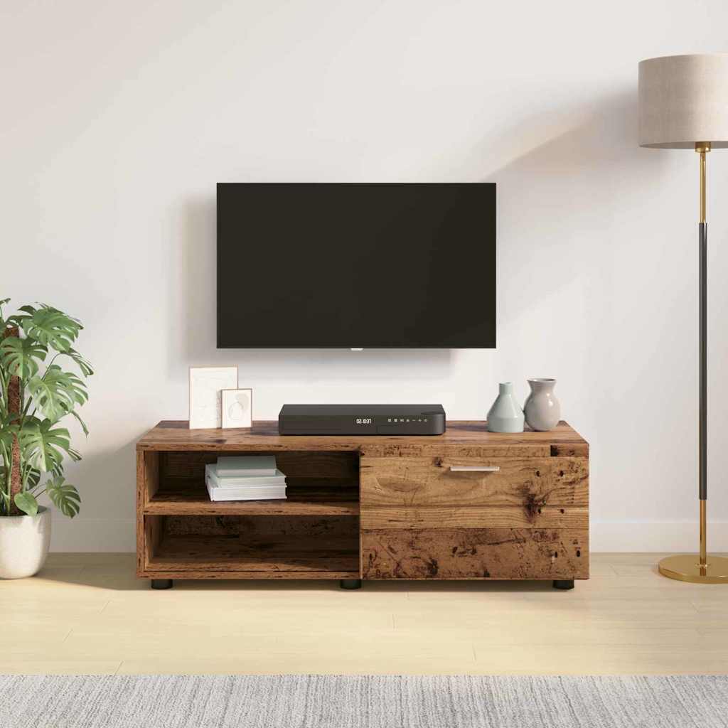TV Cabinet Old wood 100.5 x 39 x 30 cm Engineered wood