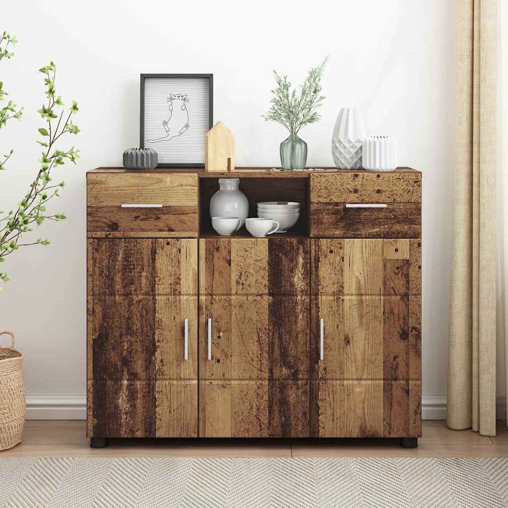 Sideboard Old wood 88.5 x 30.5 x 73 cm Engineered wood