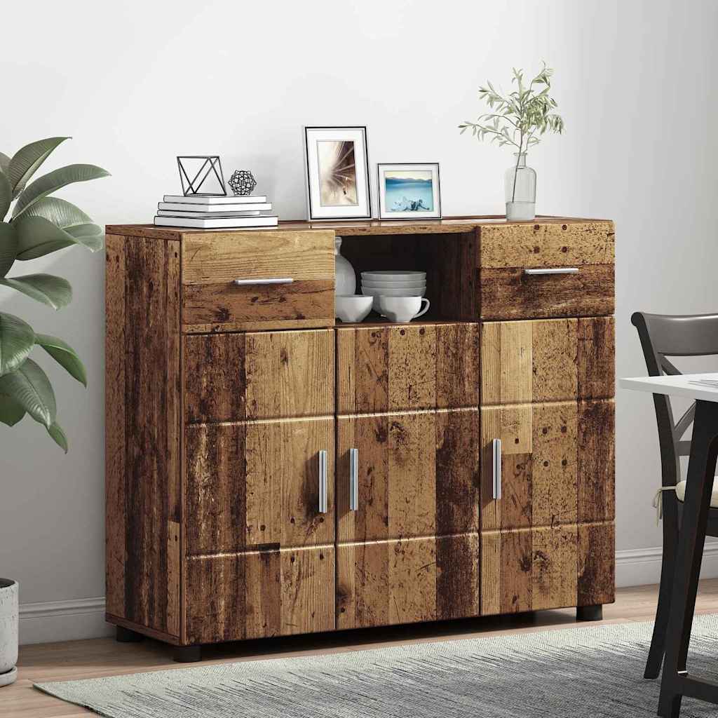 Sideboard Old wood 88.5 x 30.5 x 73 cm Engineered wood