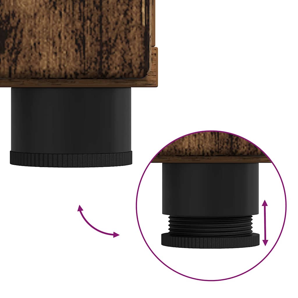 Sideboard Old wood 88.5 x 30.5 x 73 cm Engineered wood