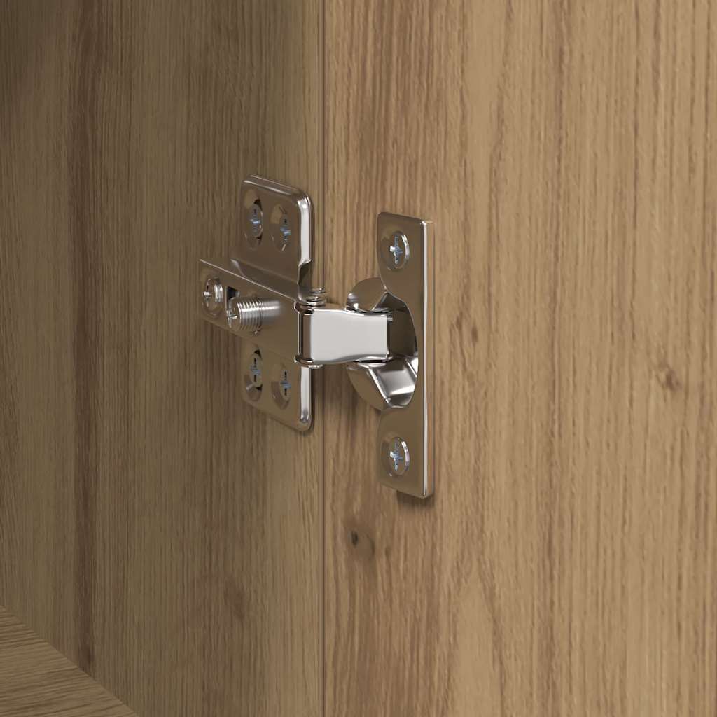 Sideboards 2 pcs Artisan oak 120 x 35 x 70 cm Engineered wood