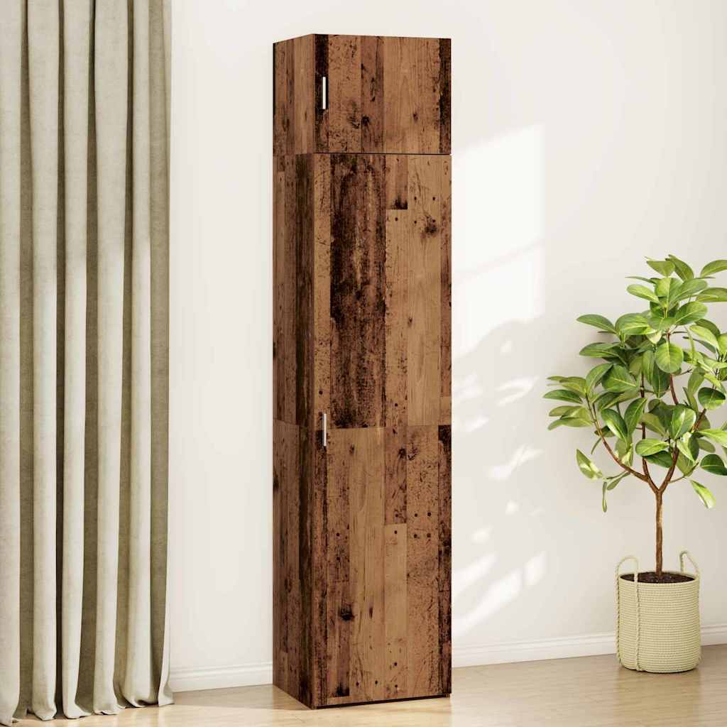 Storage Cabinet Old wood 50 x 41 x 225 cm Engineered wood