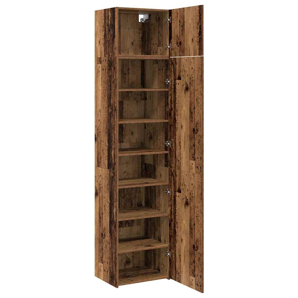 Storage Cabinet Old wood 50 x 41 x 225 cm Engineered wood