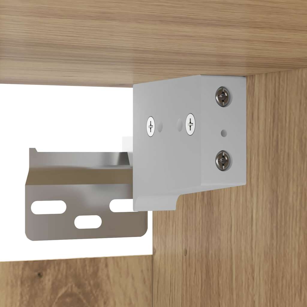 Wall Mounted Cabinets 2 pcs Artisan oak 69.5 x 34 x 90 cm