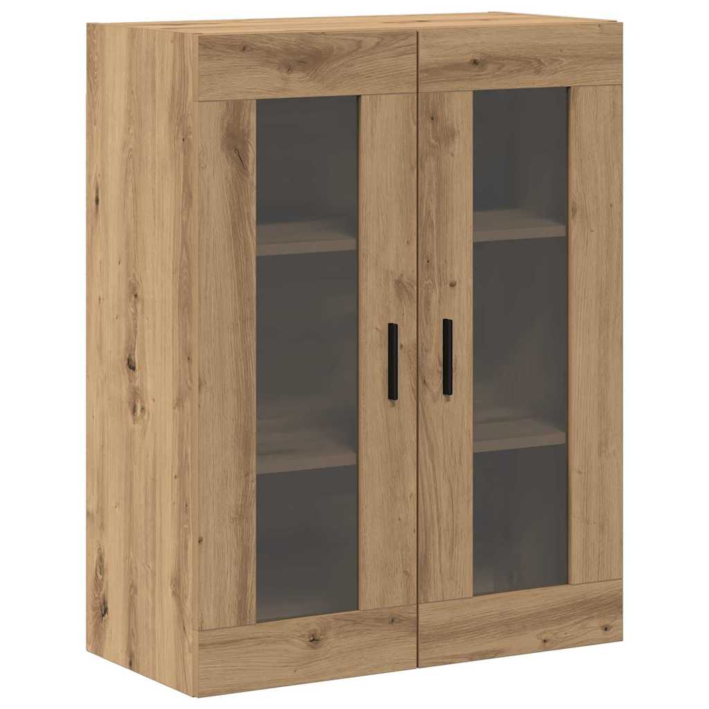 Wall Mounted Cabinets 2 pcs Artisan oak 69.5 x 34 x 90 cm