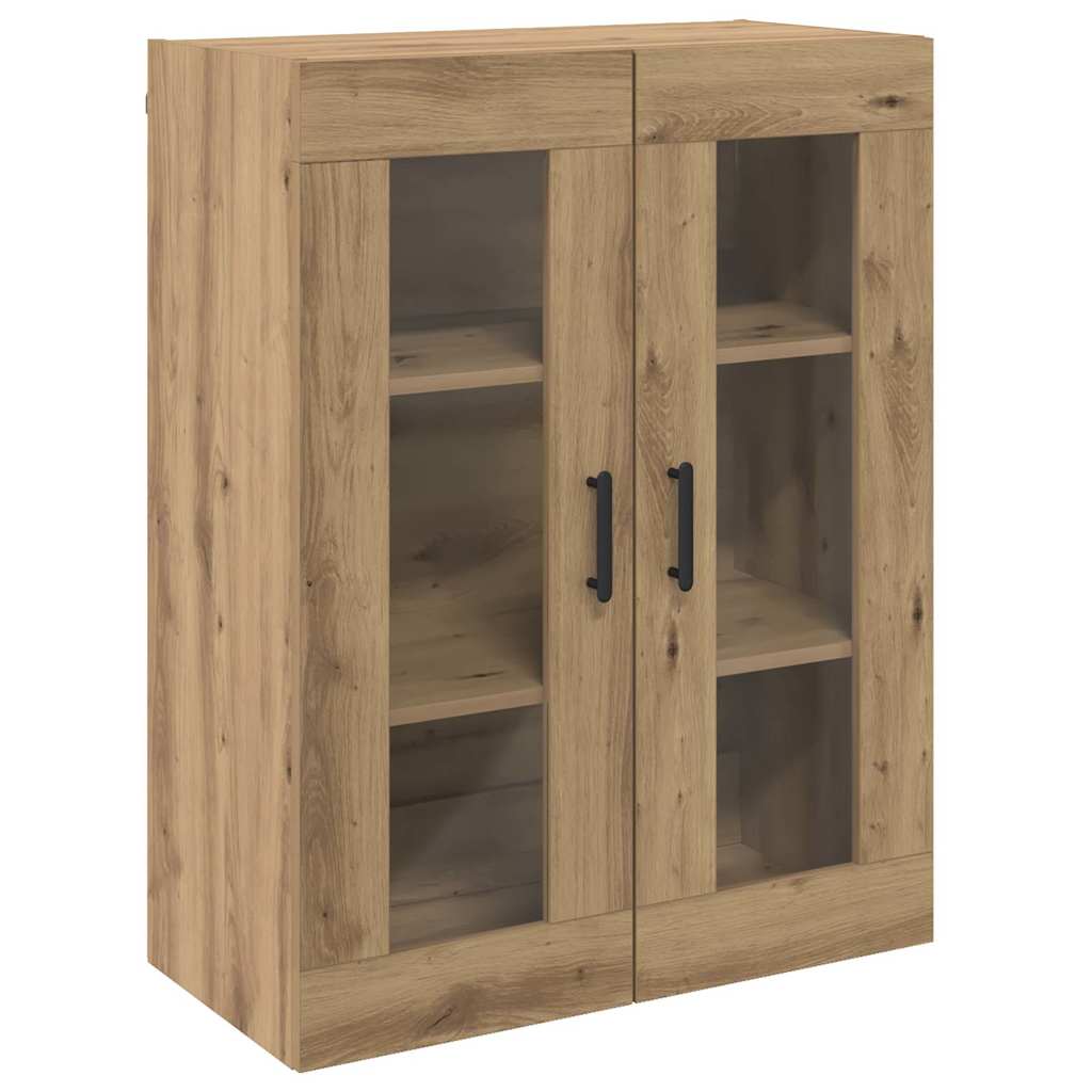 Wall Mounted Cabinets 2 pcs Artisan oak 69.5 x 34 x 90 cm