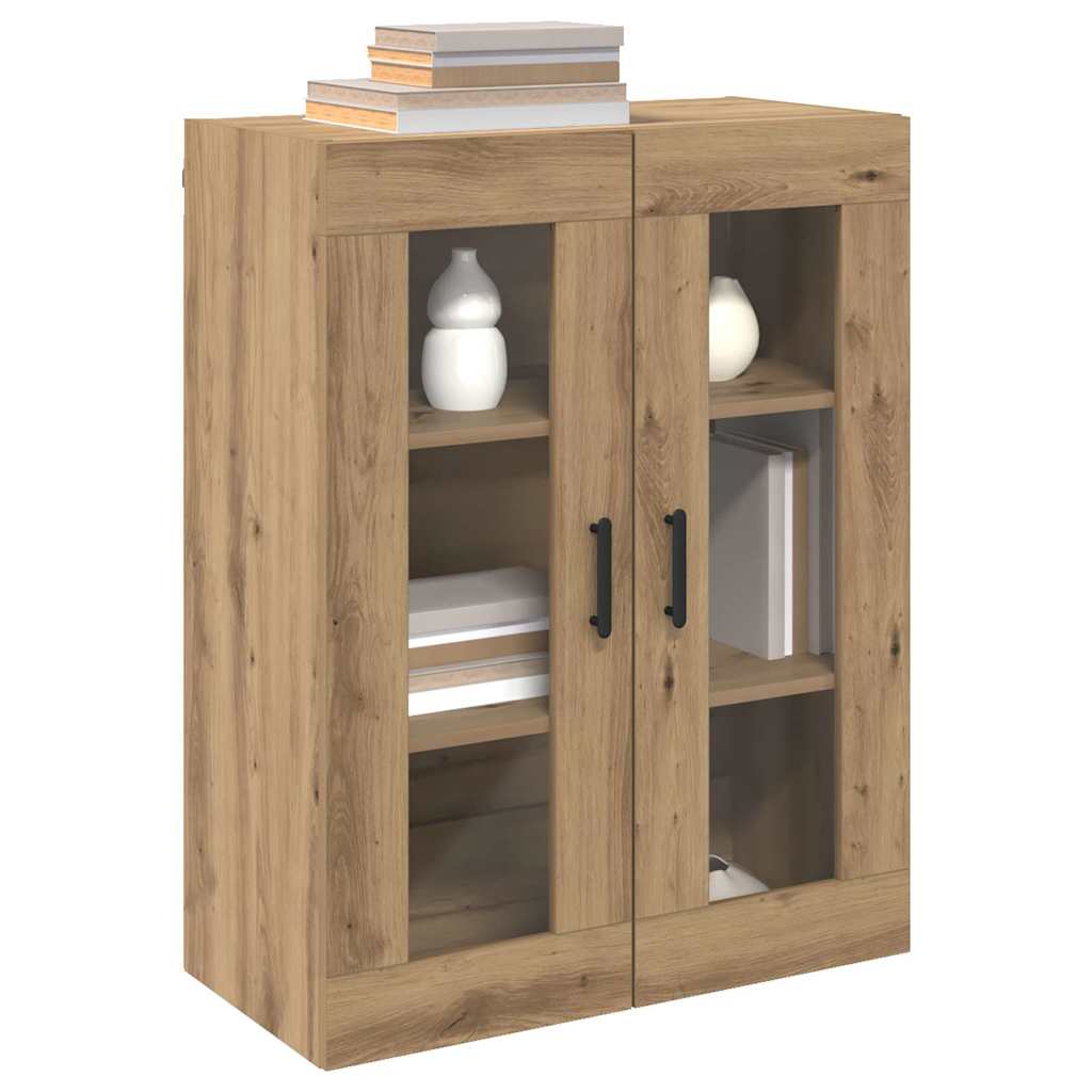 Wall Mounted Cabinets 2 pcs Artisan oak 69.5 x 34 x 90 cm