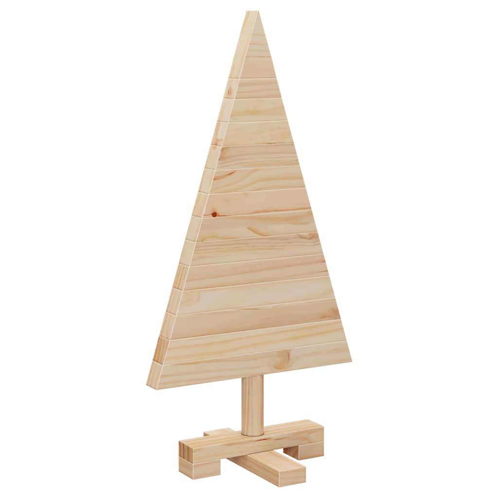 Christmas Trees with Stand Natural 60 cm Solid pine wood