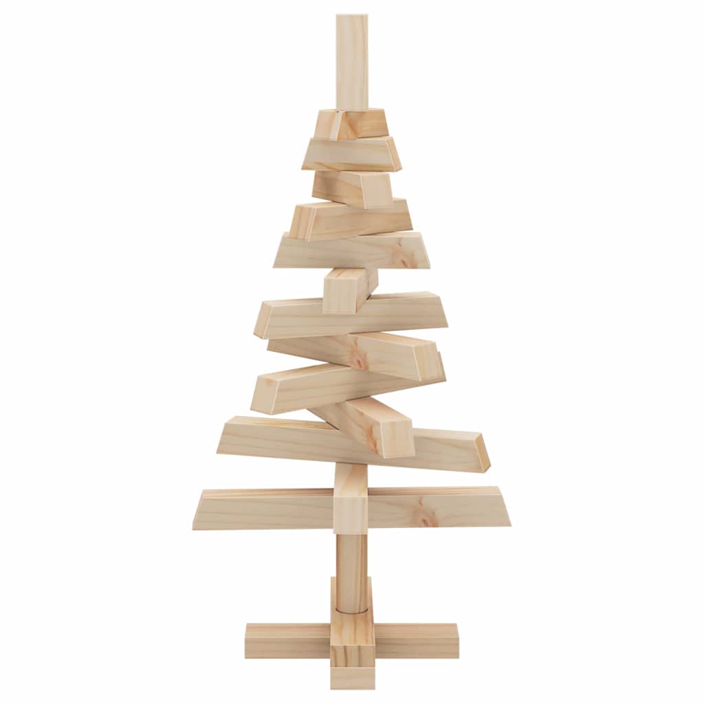 Christmas Trees with Stand Natural 60 cm Solid pine wood