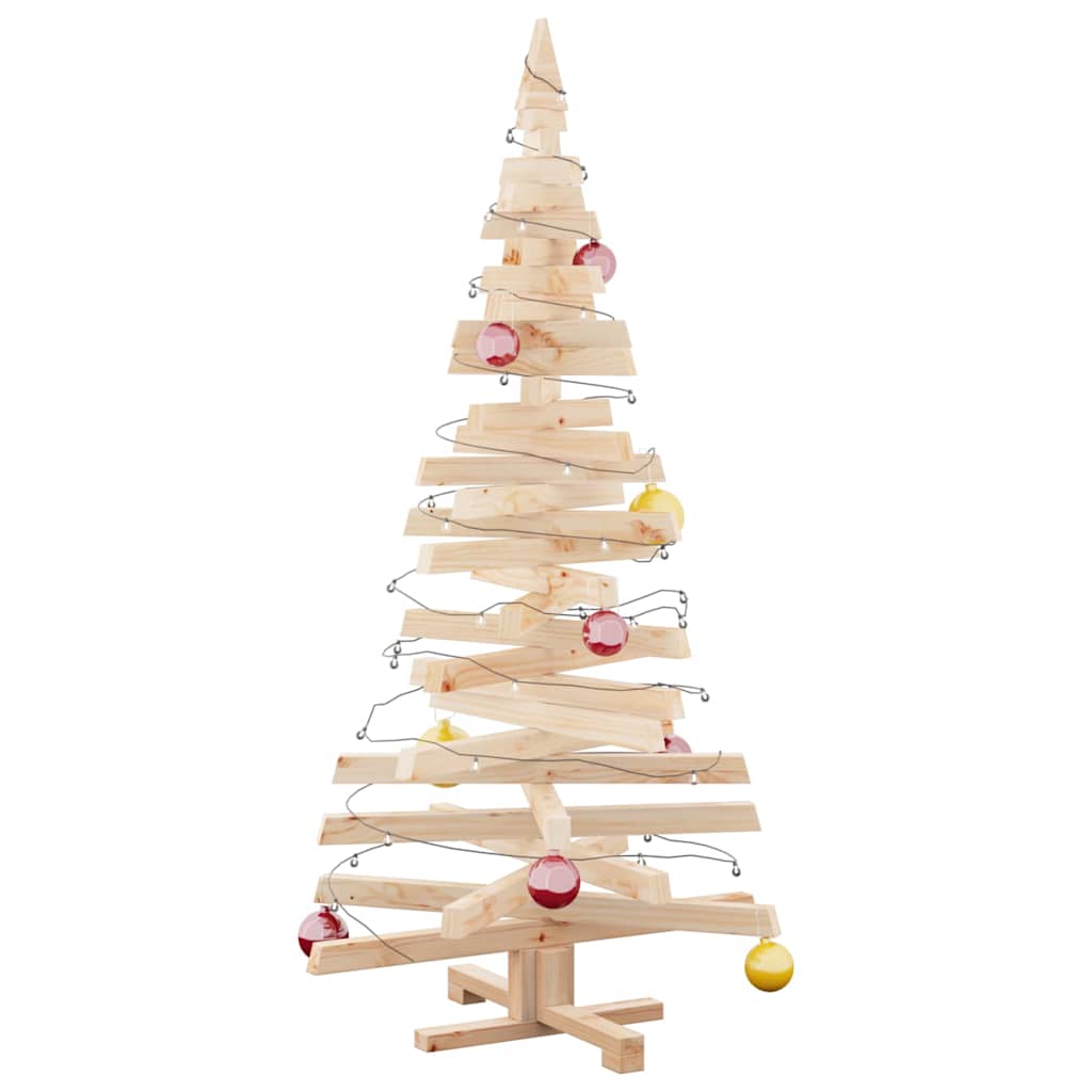 Christmas Trees with Stand Natural 150 cm Solid pine wood