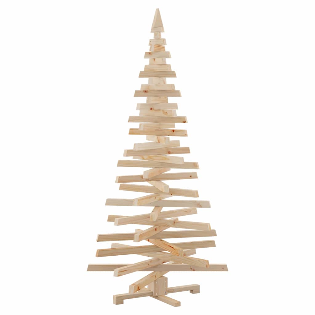 Christmas Trees with Stand Natural 180 cm Solid pine wood