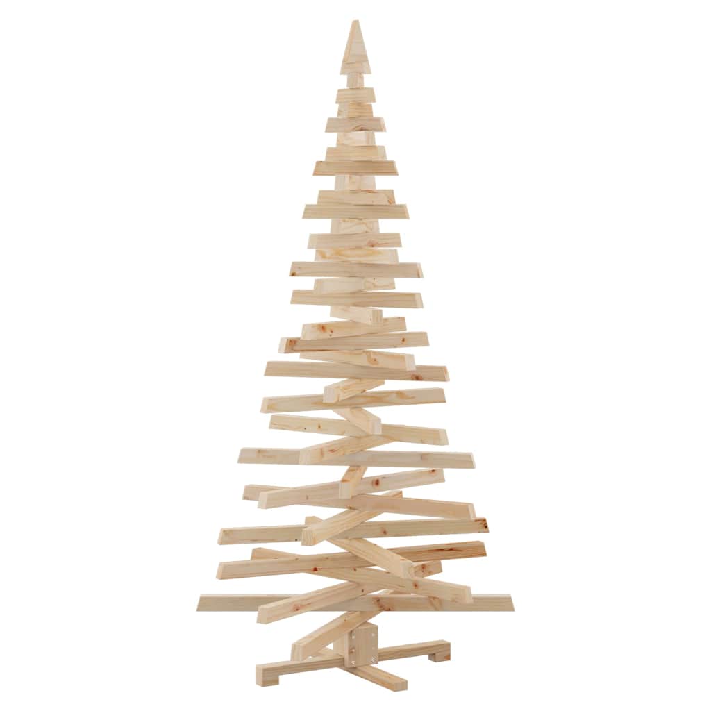 Christmas Trees with Stand Natural 180 cm Solid pine wood