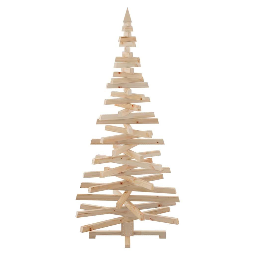 Christmas Trees with Stand Natural 180 cm Solid pine wood