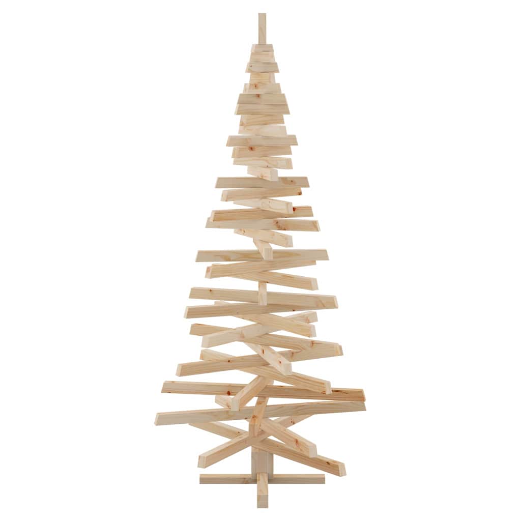 Christmas Trees with Stand Natural 180 cm Solid pine wood