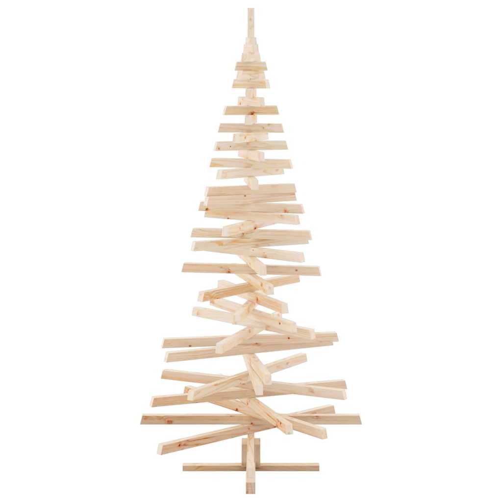 Christmas Trees with Stand Natural 210 cm Solid pine wood