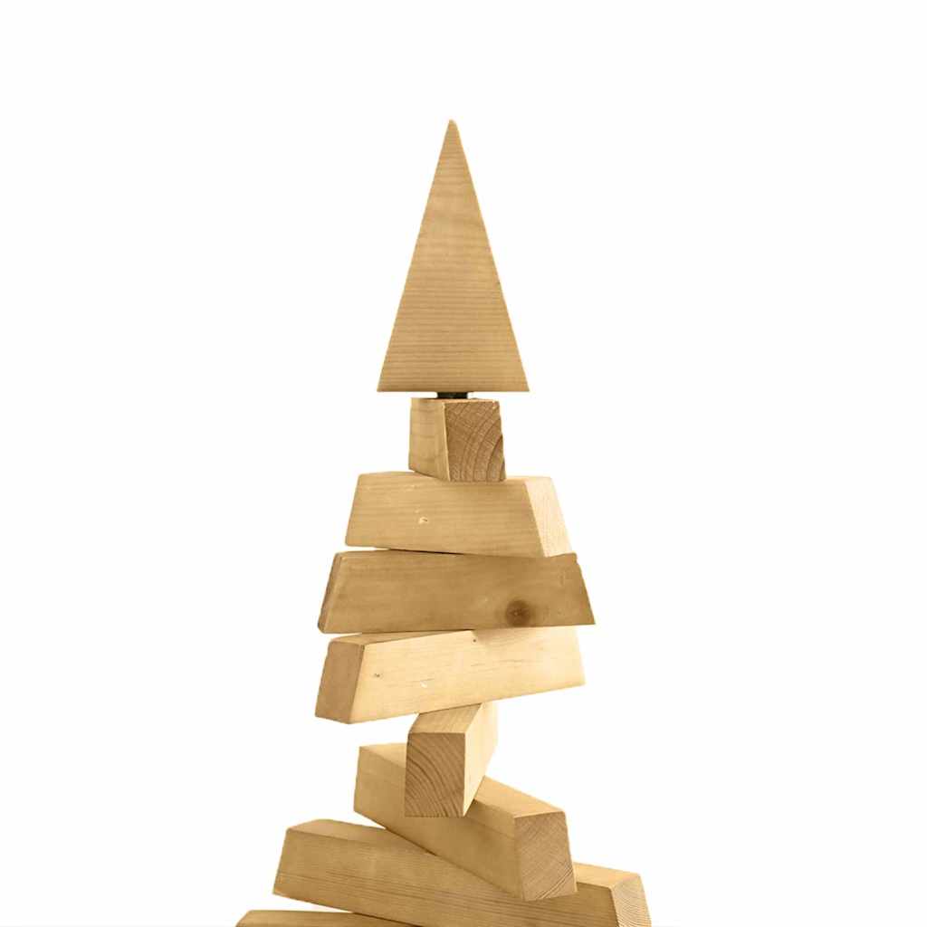Christmas Trees with Stand Brown 150 cm Solid pine wood