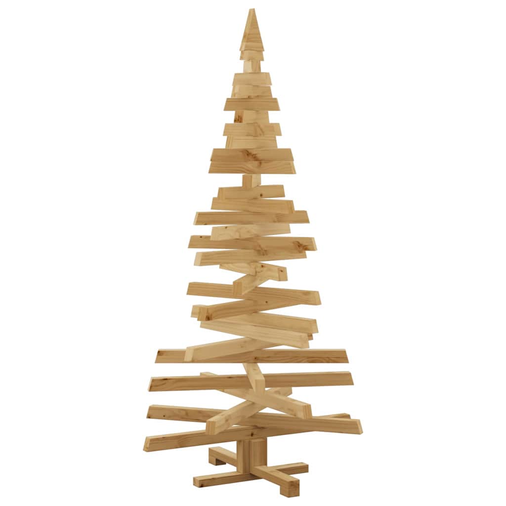Christmas Trees with Stand Brown 150 cm Solid pine wood