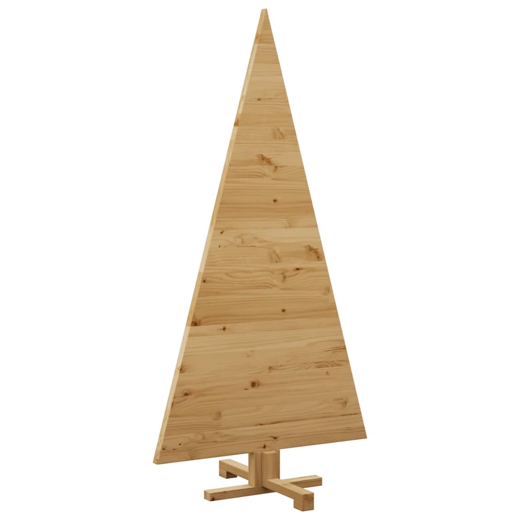 Christmas Trees with Stand Brown 150 cm Solid pine wood
