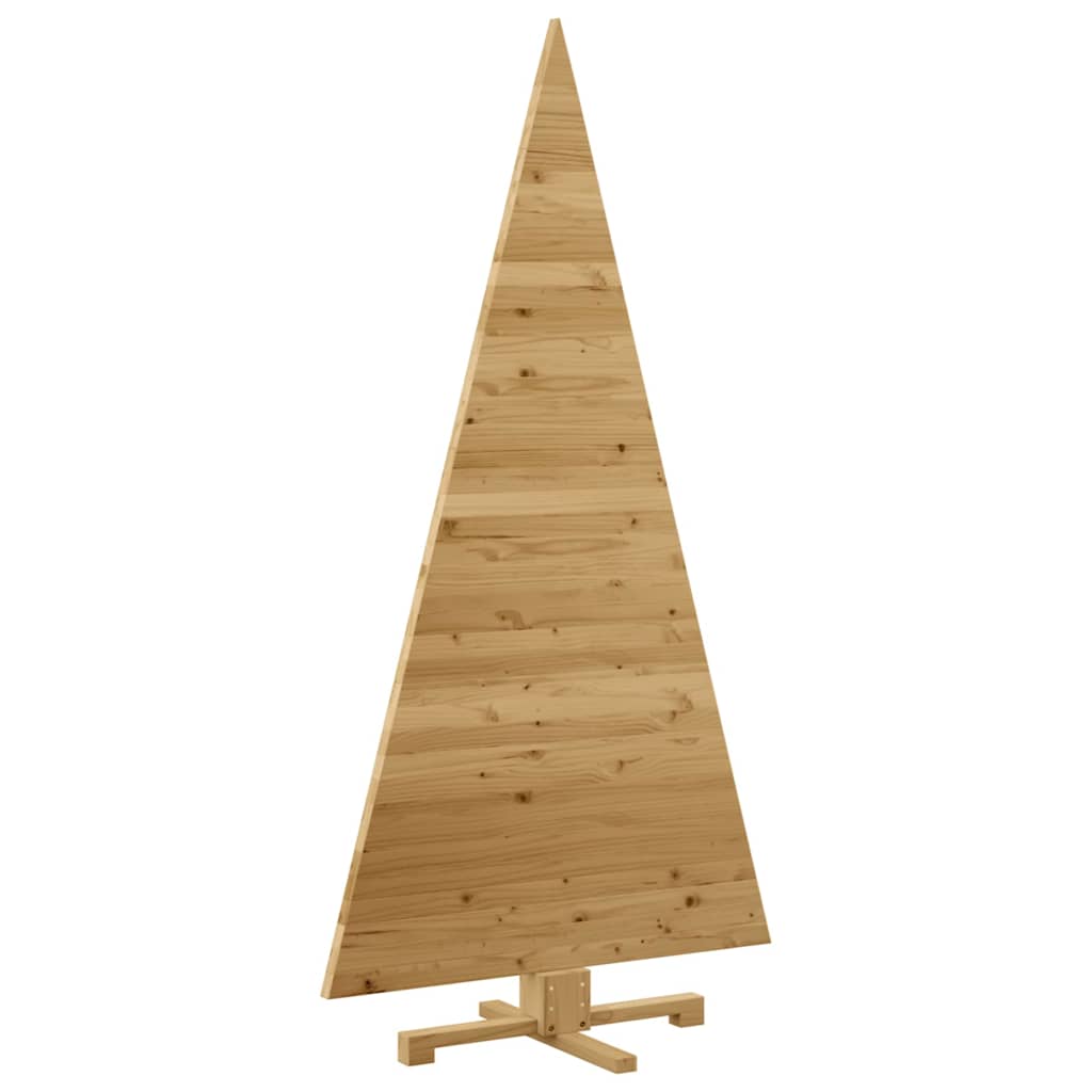 Christmas Trees with Stand Brown 180 cm Solid pine wood