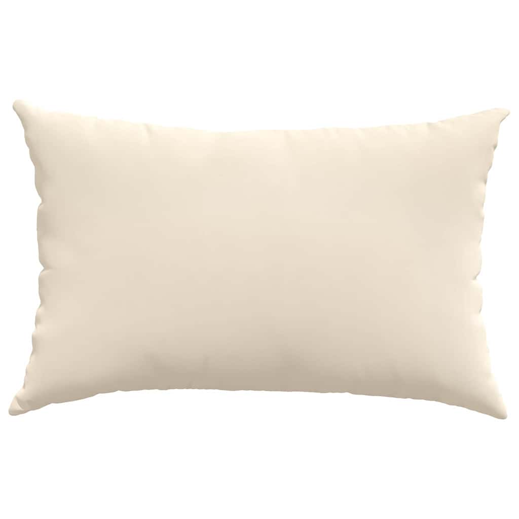 Sofa Pillows 2 pcs Beige 60 x 40 cm Fabric