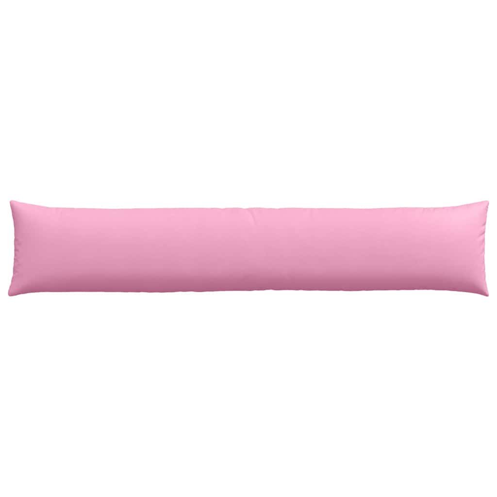 Sofa Pillows 2 pcs Pink 200 x 40 cm Fabric
