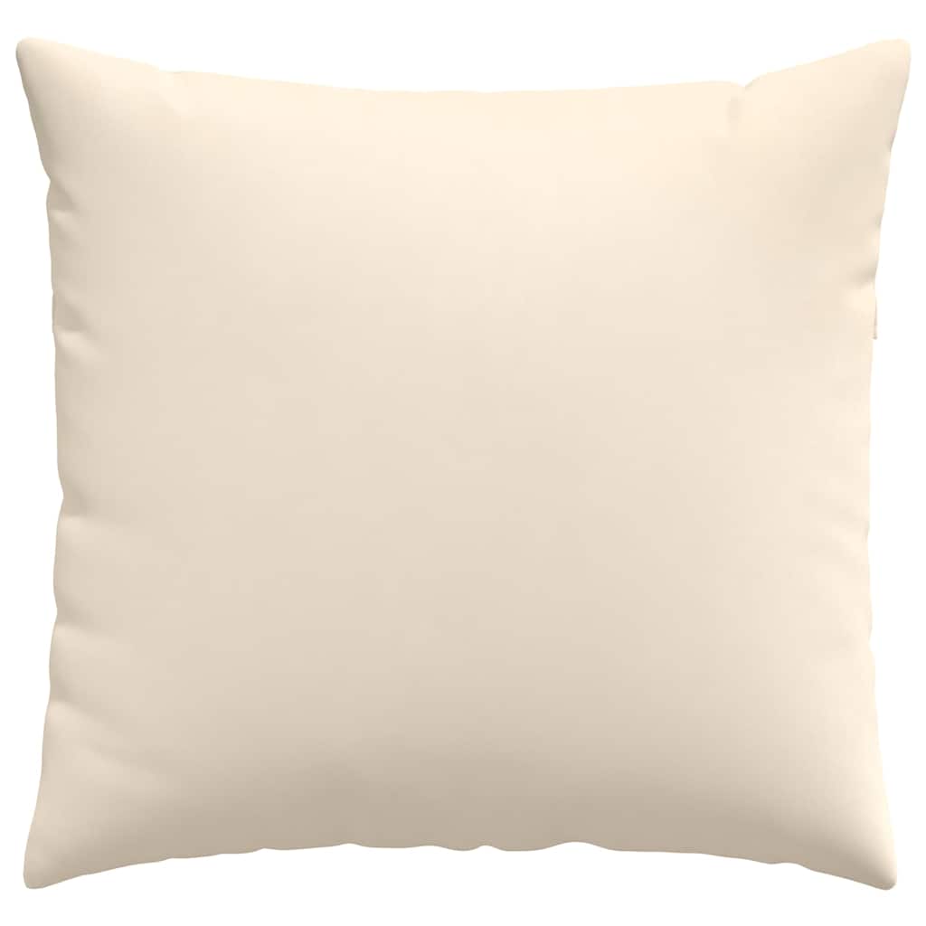 Sofa Pillows 2 pcs Beige 50 x 50 cm Fabric