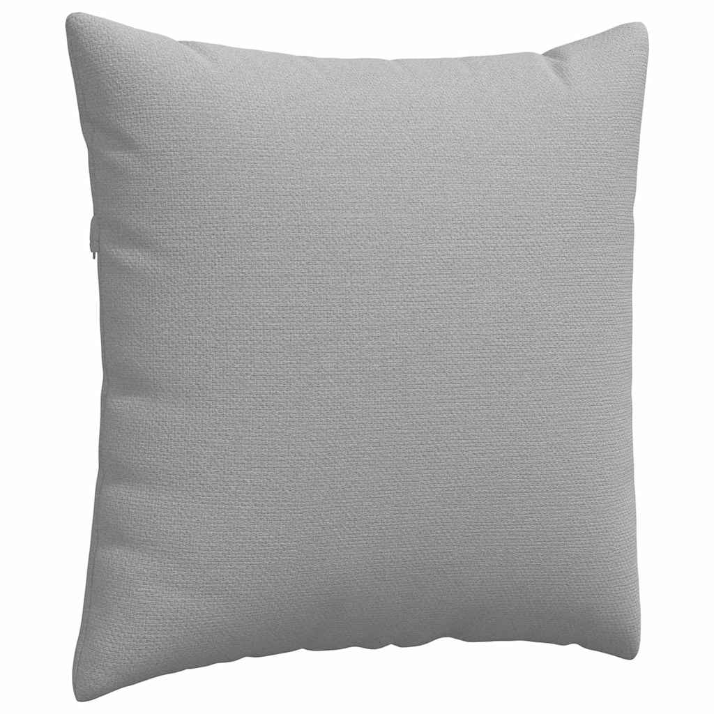 Sofa Pillows 2 pcs Grey 60 x 60 cm Fabric