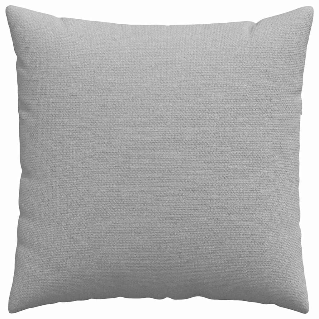 Sofa Pillows 2 pcs Grey 60 x 60 cm Fabric