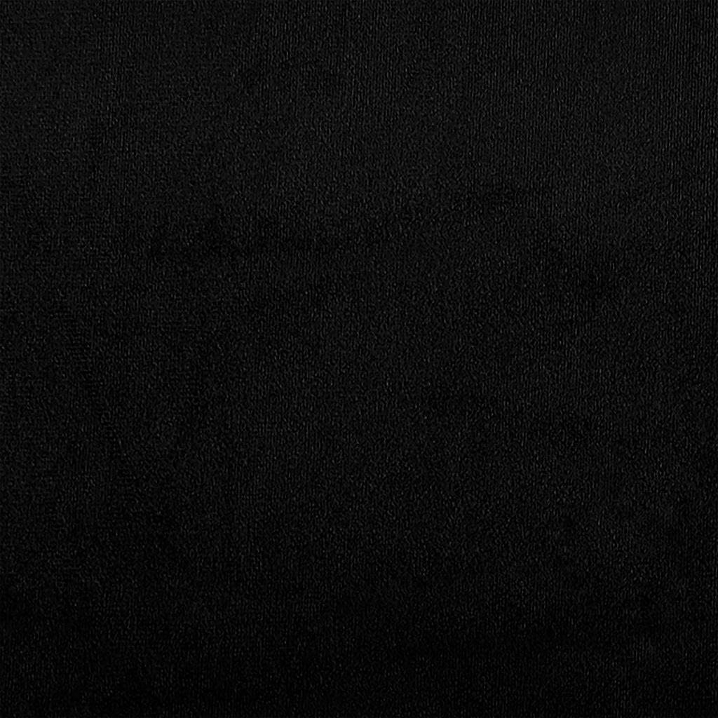 Bolster Pillows 2 pcs Black Ø 25 x 70 cm Microfibre Fabric