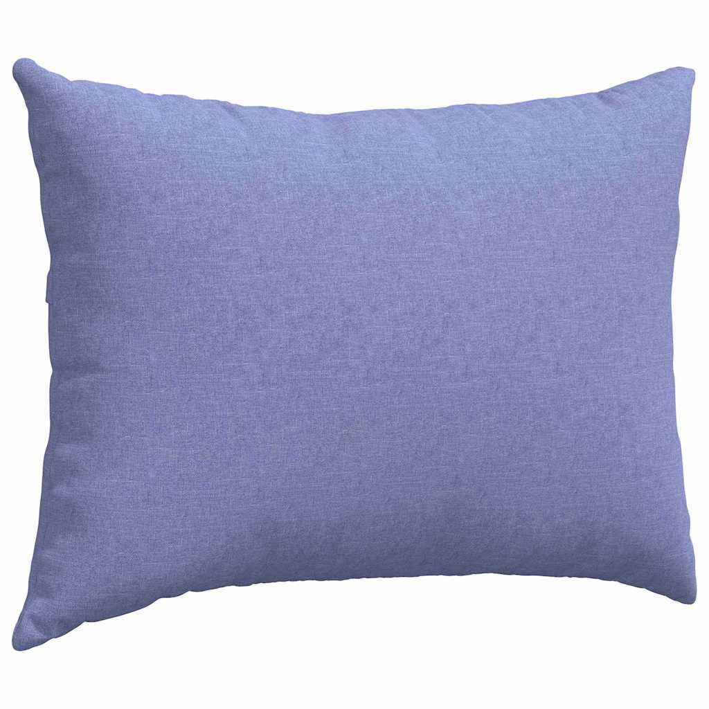 Sofa Pillows 2 pcs Blue 70 x 50 cm Fabric