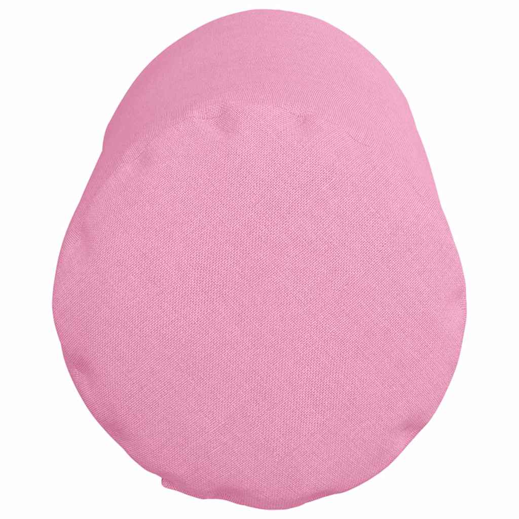 Bolster Pillows 2 pcs Pink Ø 15 x 40 cm Fabric