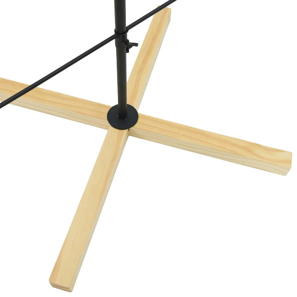 Christmas Cone Tree with Stand Black 210 cm Steel