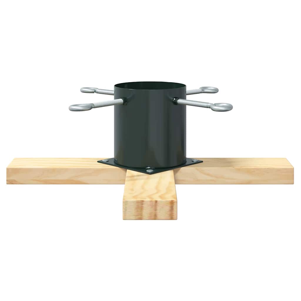 Christmas Tree Stand 1.73 Green 50 x 50 x 16 cm Solid Pine Wood