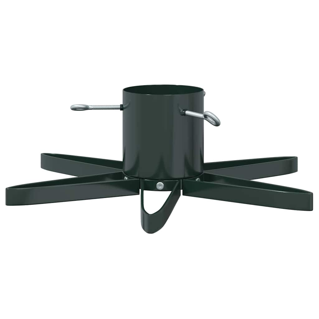 Christmas Tree Stand 1.73 Green 49 x 49 x 15.5 cm Steel