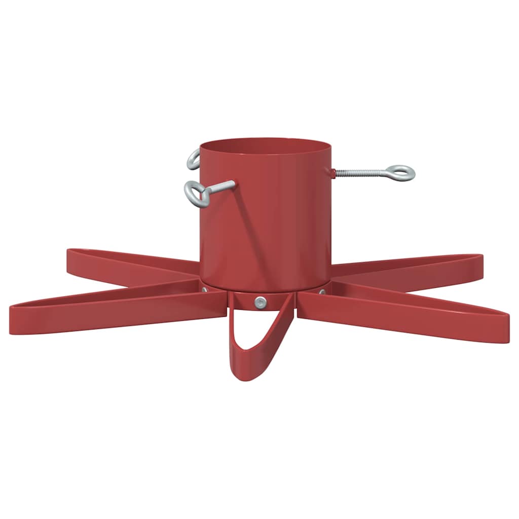 Christmas Tree Stand 1.73 Red 49 x 49 x 15.5 cm Steel