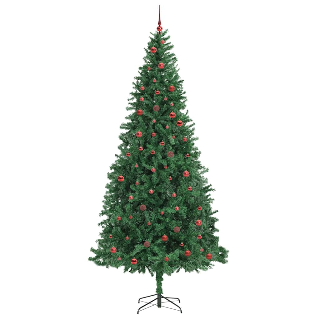 Artificial Christmas Tree with 300 LEDs with Stand Green 300 cm