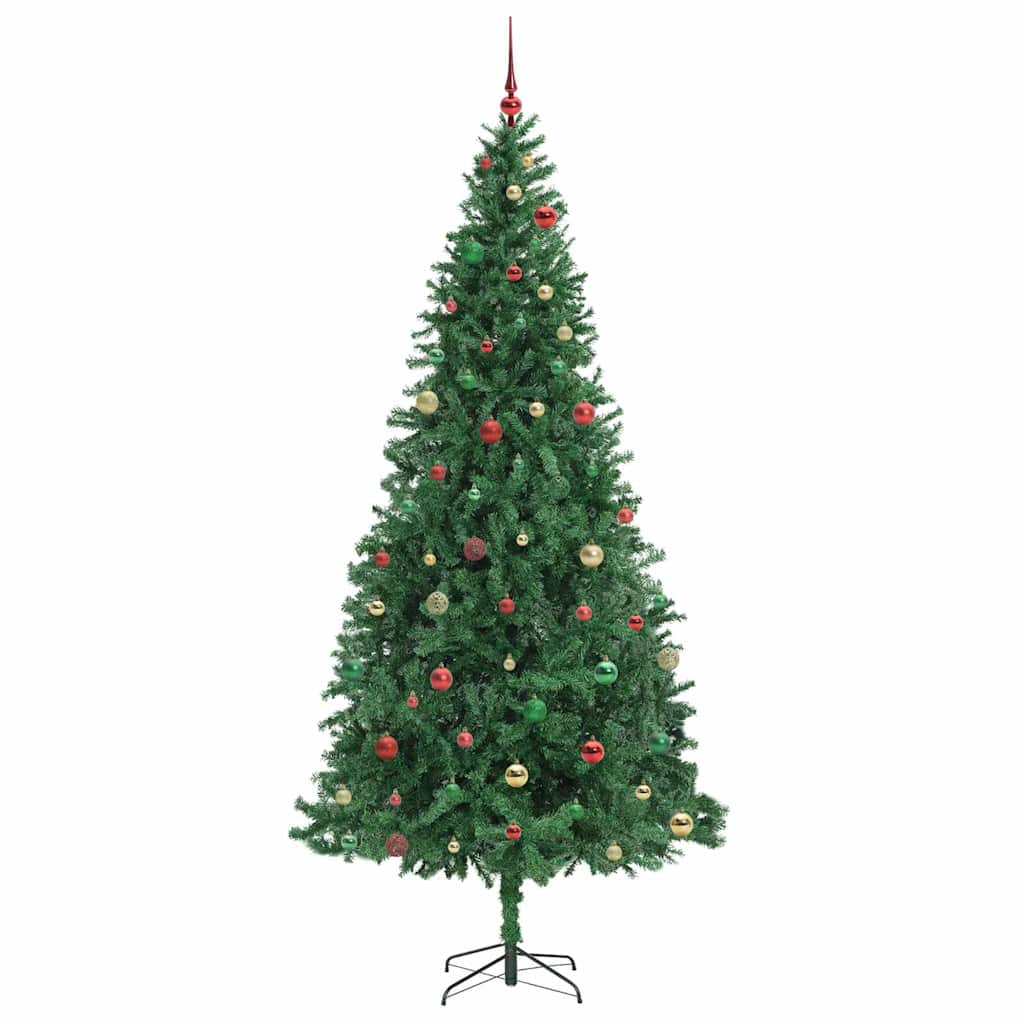 Artificial Christmas Tree with 300 LEDs with Stand Green 300 cm