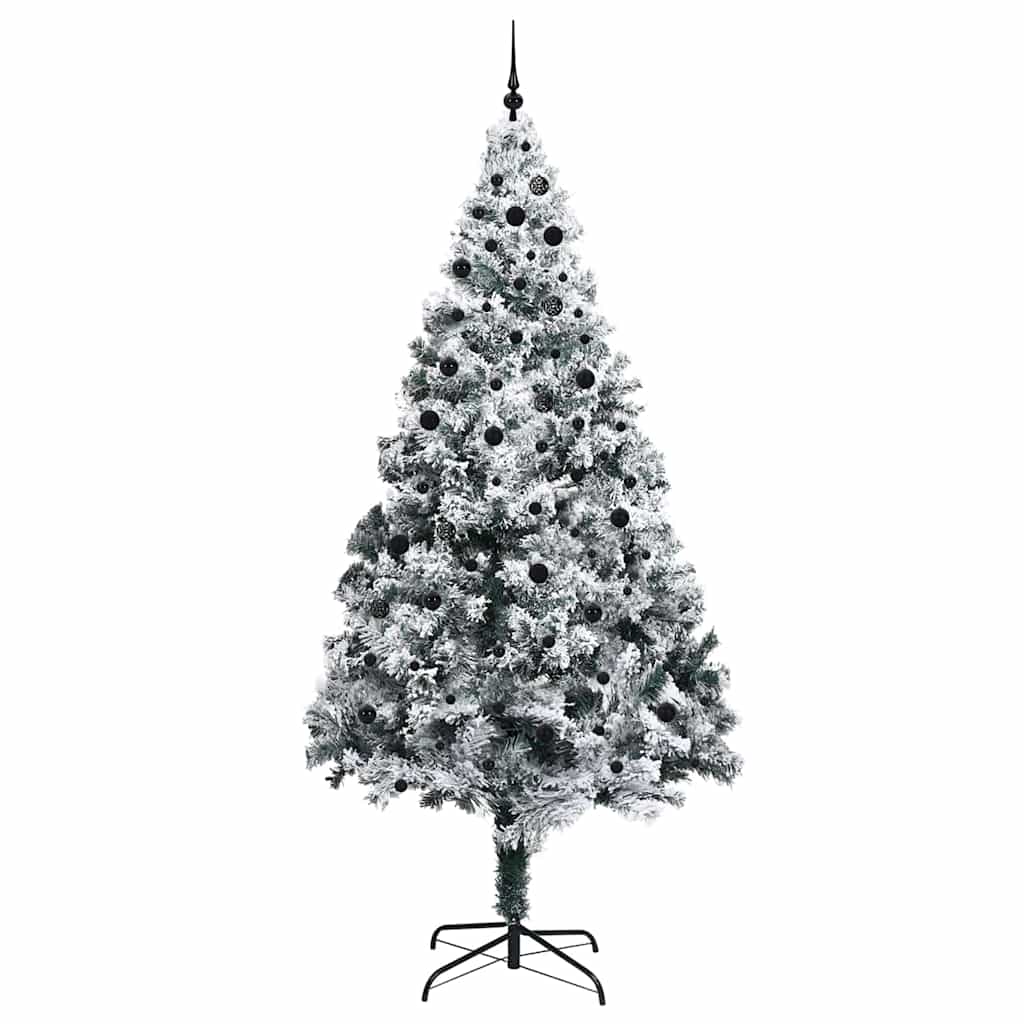 Christmas Tree with 300 LEDs with Stand White 300 cm PVC