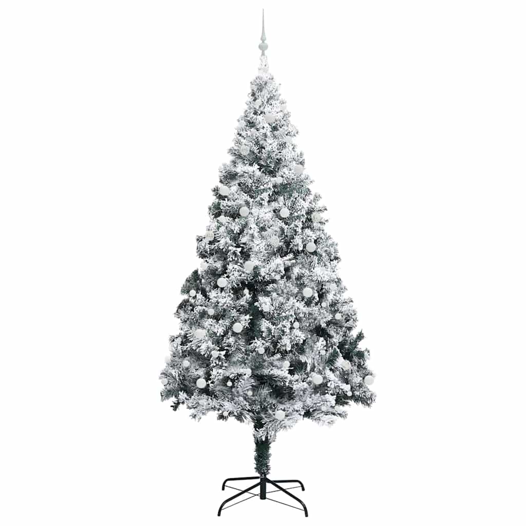 Christmas Tree with 300 LEDs with Stand White 300 cm PVC
