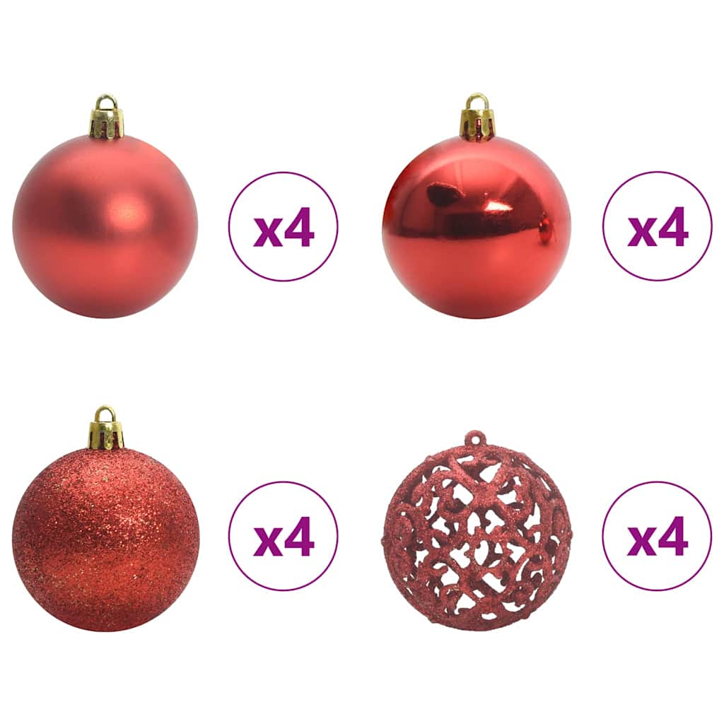 Christmas Tree with 300 LEDs with Stand White 300 cm PVC